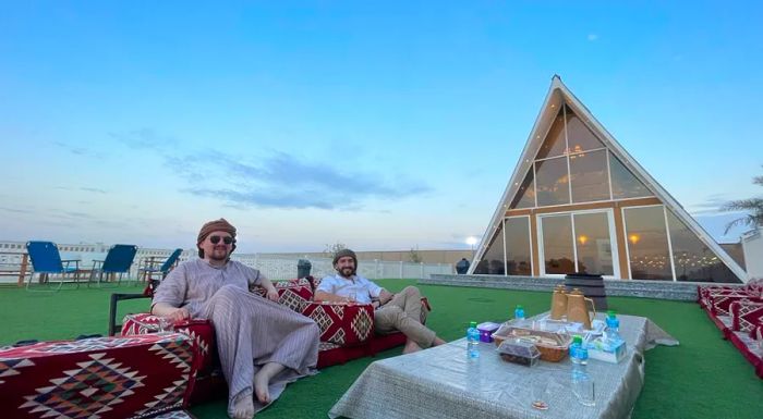 Now, tourists and expatriates have the chance to experience life on an authentic Emirati ezba.