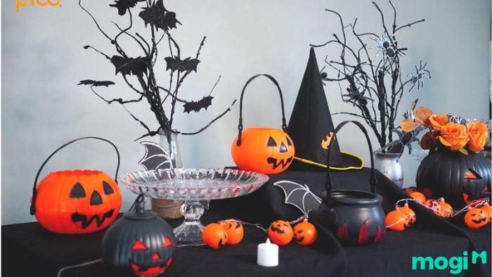 Trang trí Halloween cho quán cafe