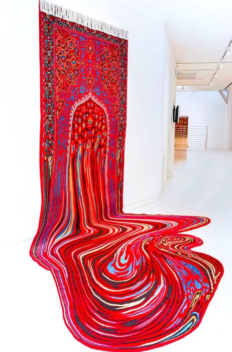 Faig Ahmed’s remarkable designs challenge traditional norms.