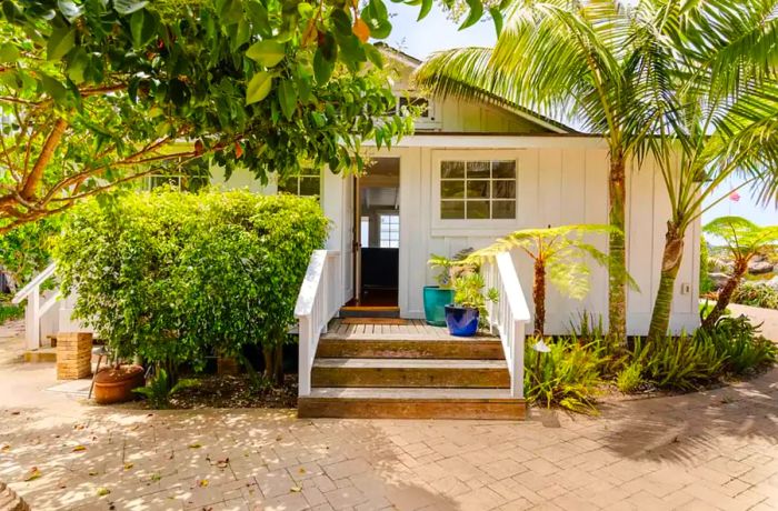 The beach house is located in Santa Barbara, California.