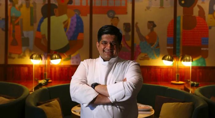 Chef Manav Tuli of Chaat at Rosewood Hong Kong.