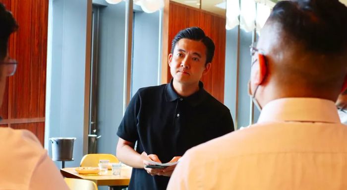 Geoffrey Wu is the mastermind publicist behind some of the most exclusive restaurants in Hong Kong.