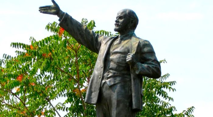 Vladimir Lenin is among the prominent historical figures showcased at Memento Park.