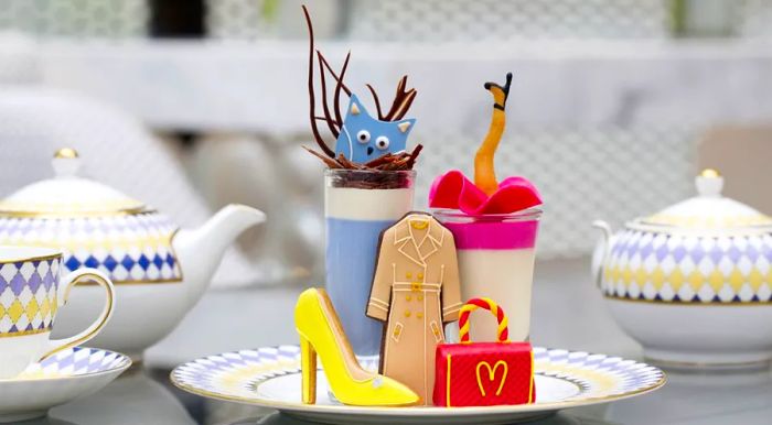 Fashion on your plate: Pret-a-Portea.