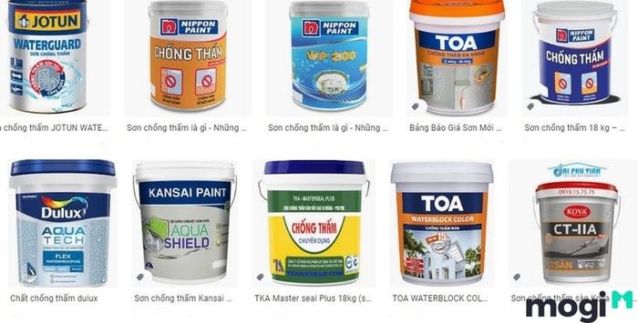 Chống thấm trần nhà bằng sơn chuyên dụng.