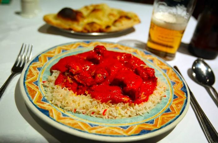 It is widely believed that Tikka Masala was created in the UK.