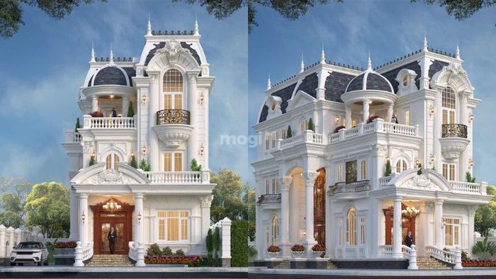 Nhà ống biệt thự kiểu Pháp mang đến không gian sống đẳng cấp và tiện nghi