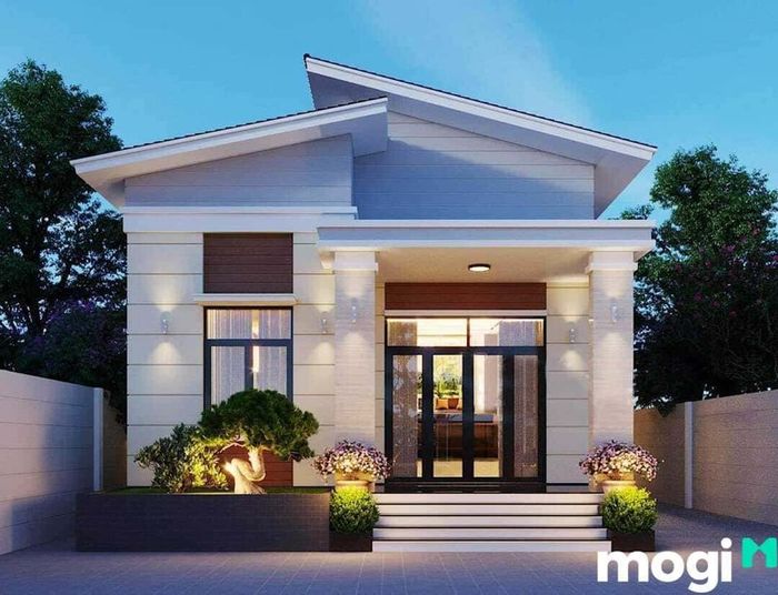 nhà ống 1 tầng 3 phòng ngủ 100m2