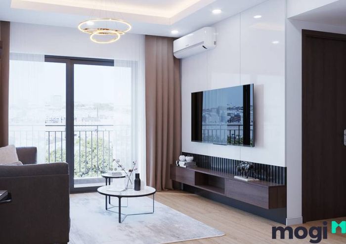 Sự thống nhất trong thiết kế giúp tối ưu hóa diện tích căn hộ