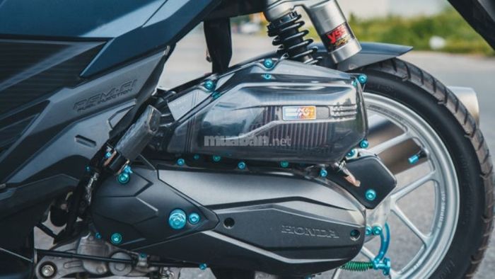 Xe Vario 125 độ phuộc YSS cùng ốc kiểng cực kỳ đẹp mắt