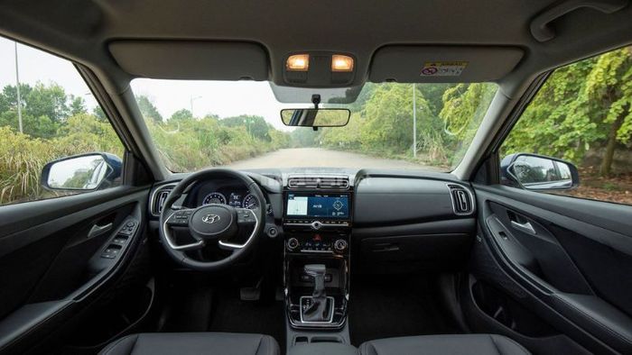 Bố trí bên trong xe Hyundai Creta - Nguồn: Internet
