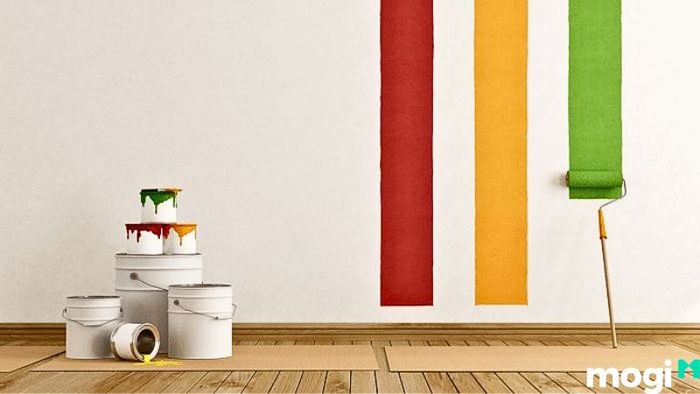 loại bỏ mùi sơn mới trong nhà