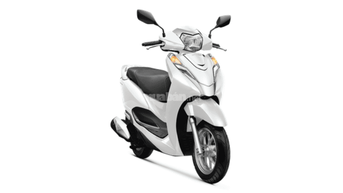 Honda SH Mode 2023 phiên bản tiêu chuẩn màu trắng cho nữ