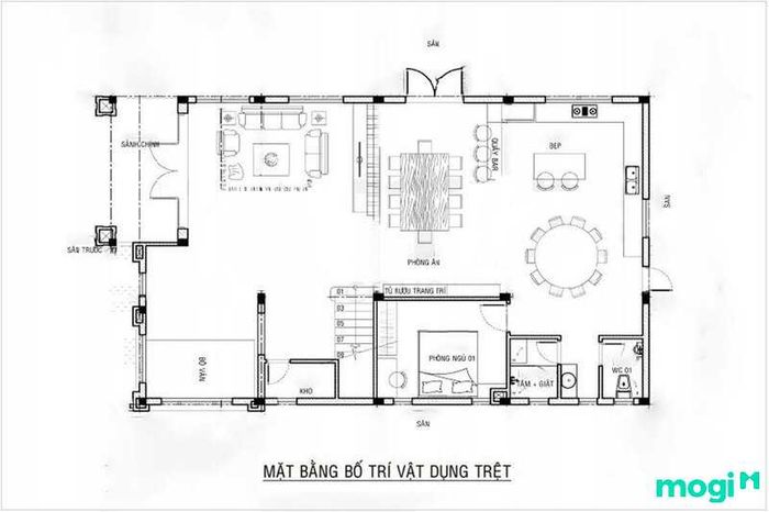 nhà 2 tầng mái Nhật