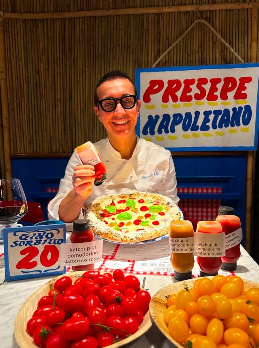 In response to his critics, Sorbillo has also created a ketchup pizza, pushing the boundaries even further.