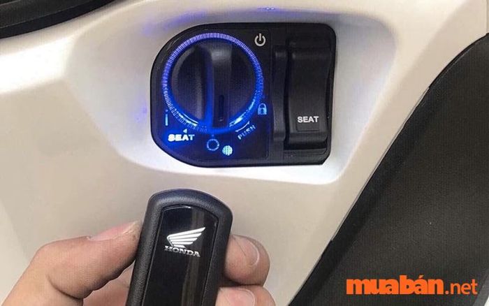 xe SH không mở được khóa từ