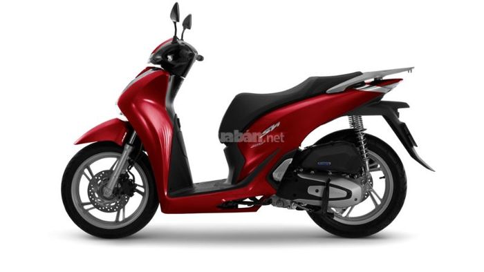 Honda SH Mode 2023 phiên bản cao cấp màu đỏ đen dành cho nữ