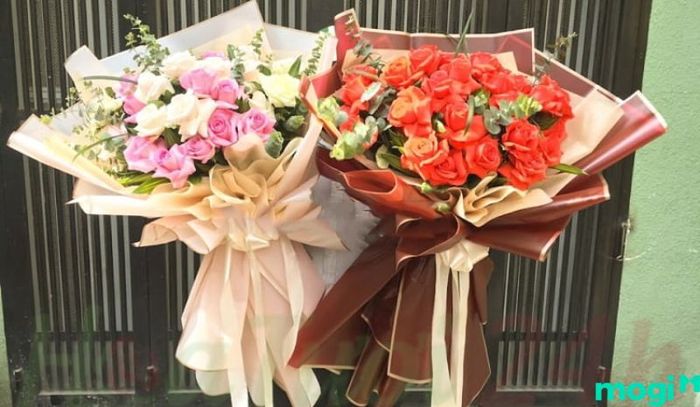 Những bó hoa tươi tắn, rực rỡ nhân ngày lễ tình nhân