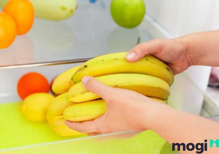 Cách bảo quản chuối chín lâu trong ngăn mát