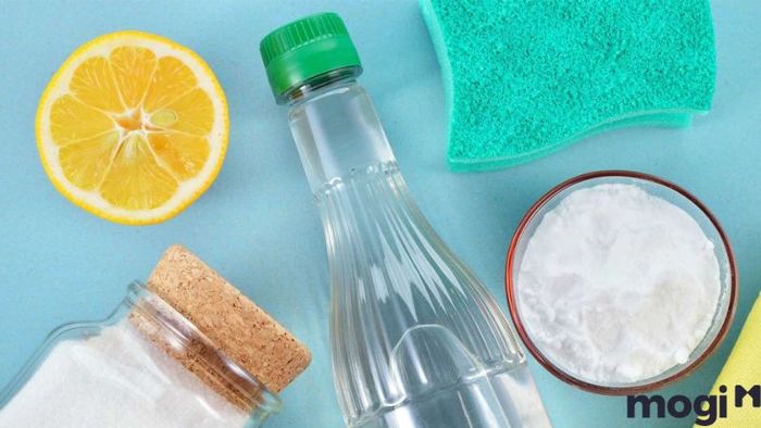Giấm và chanh khi kết hợp với nhau sẽ tạo ra hỗn hợp mạnh mẽ giúp khử mùi sơn một cách hiệu quả.