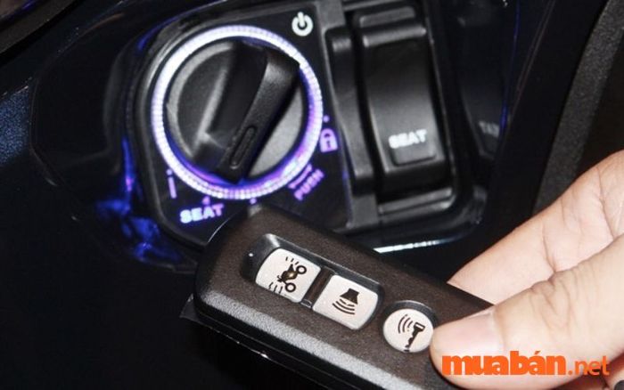Xe SH không thể mở khóa từ