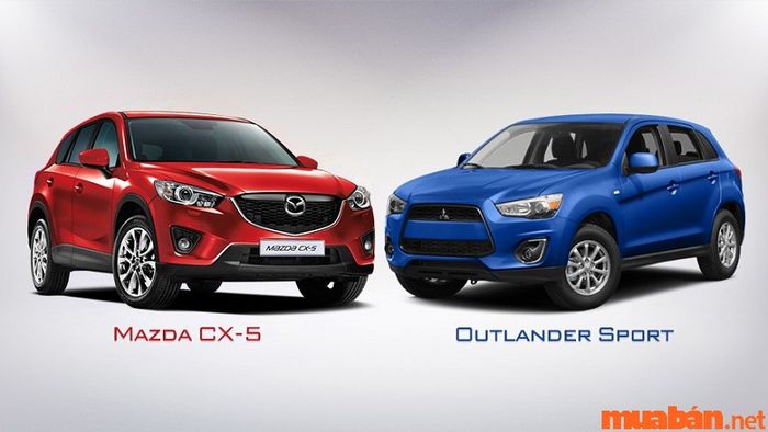 So sánh Mazda CX-5 và Mitsubishi Outlander