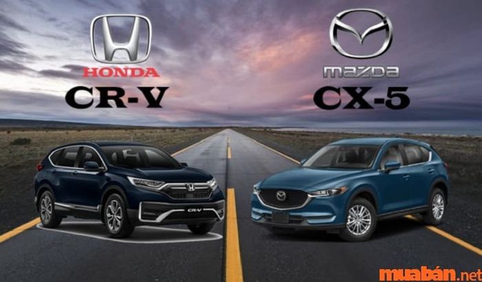 So sánh giữa Mazda CX-5 và Honda CR-V