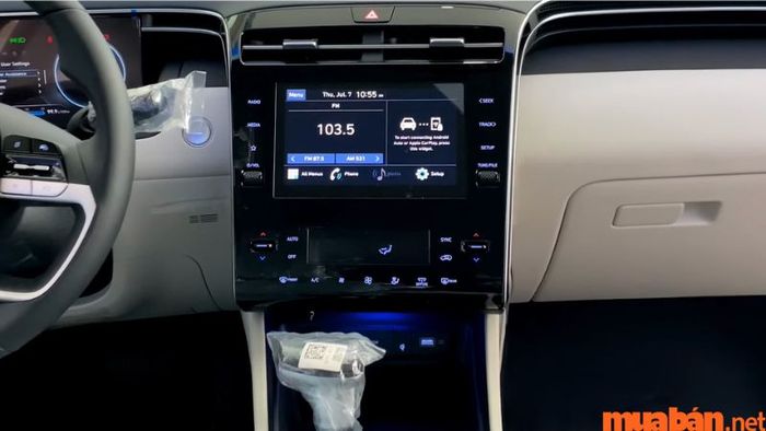 Màn hình điều khiển của Hyundai Tucson 2023