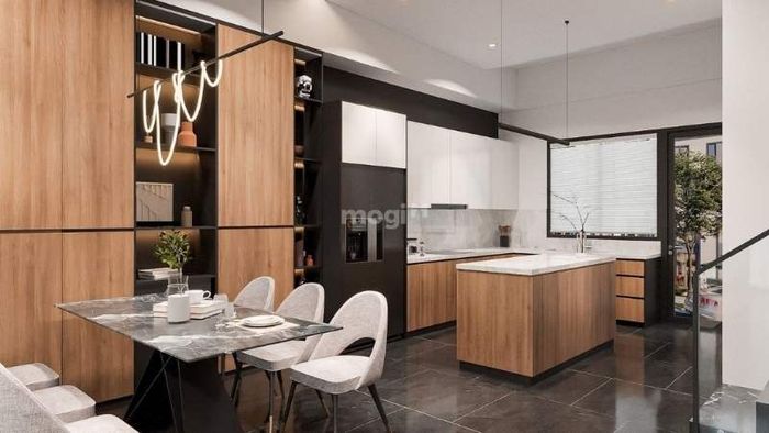 Hạn chế để khoảng trống phía sau khu vực bếp