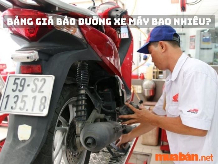 bảo dưỡng xe máy