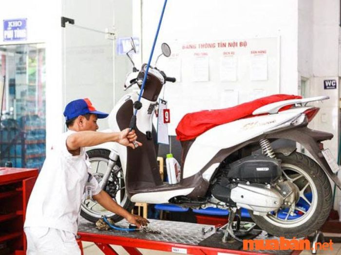 Bảo dưỡng xe máy