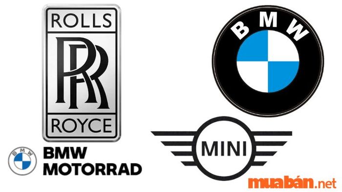 Các logo của các thương hiệu thuộc BMW