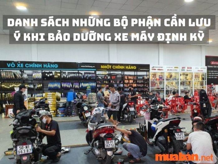 bảo dưỡng xe máy