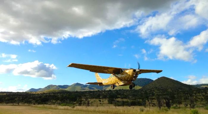 Experience 'Out of Africa' in one of Campi Ya Kanzi’s exclusive aircraft.