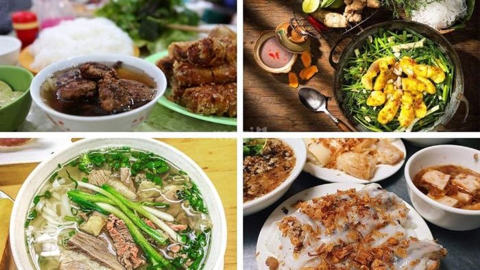 Khám phá vô vàn món đặc sản hấp dẫn tại khu phố cổ - Nguồn ảnh: Sưu tầm
