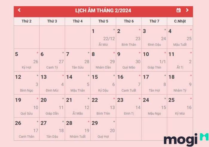 Các Ngày Đẹp Nhập Trạch Tháng 2 Năm 2024