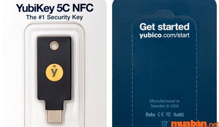 Khóa bảo mật Yubikey - Dòng Yubikey 5C NFC