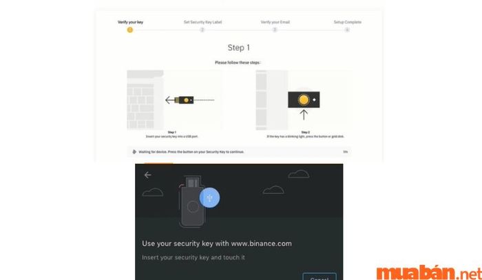 Xác nhận hoặc xác minh YubiKey của bạn