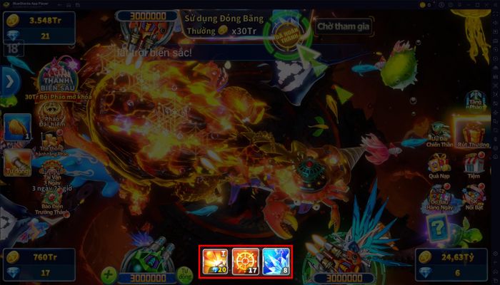 Hướng dẫn cho game thủ mới chơi Thợ Săn Đại Dương trên PC với BlueStacks