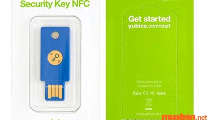 Khóa bảo mật Yubikey - Dòng Yubico Security Key NFC