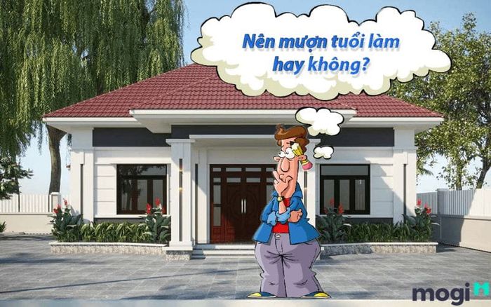 Mượn tuổi làm nhà cho gia chủ tuổi Nhâm Tý