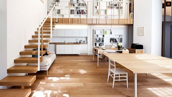 Xây nhà 30m2 có gác lửng đẹp, tiện nghi và thông thoáng, đáp ứng nhu cầu sống hiện đại