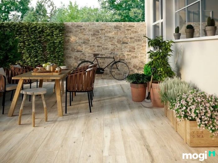 Các mẫu gạch lát sân thượng đa dạng