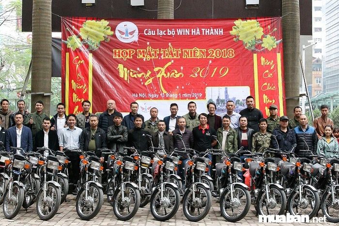 Rất nhiều người yêu thích Honda Win 100