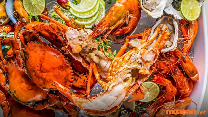 Hải sản phong phú tại Nha Trang