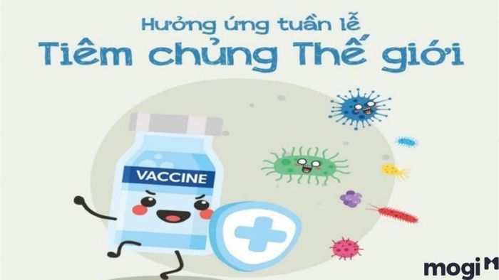 Tuần lễ Tiêm chủng Thế giới từ 24/4 - 30/4
