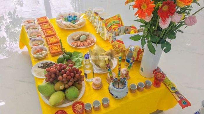 Mâm cúng nhập trạch vô cùng đa dạng và phong phú