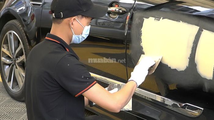 Sơn lại màu xe phù hợp