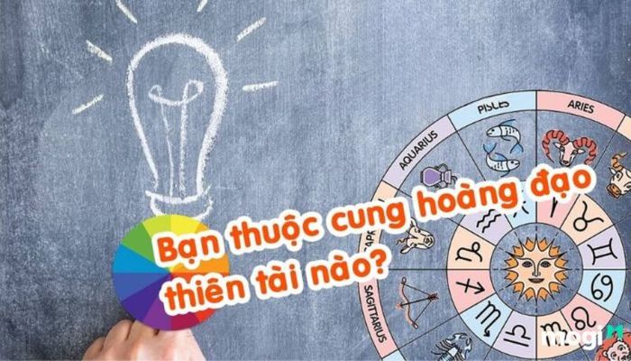 cung hoàng đạo nào sở hữu nhiều thiên tài nhất