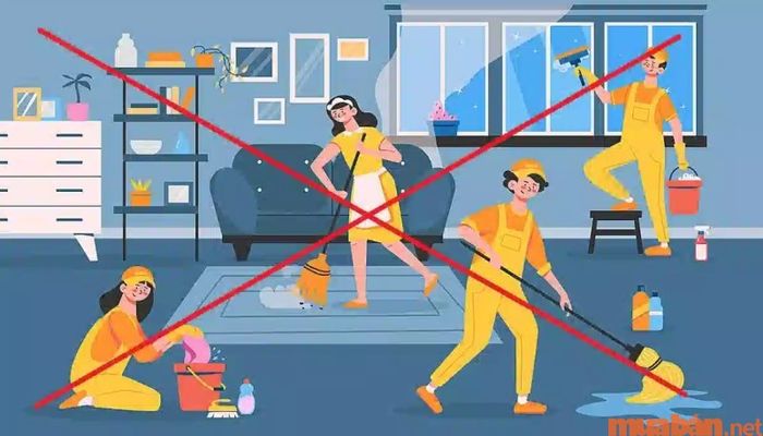 Tránh dọn dẹp nhà cửa trong ngày Lập xuân để không làm tiêu tán tài lộc.